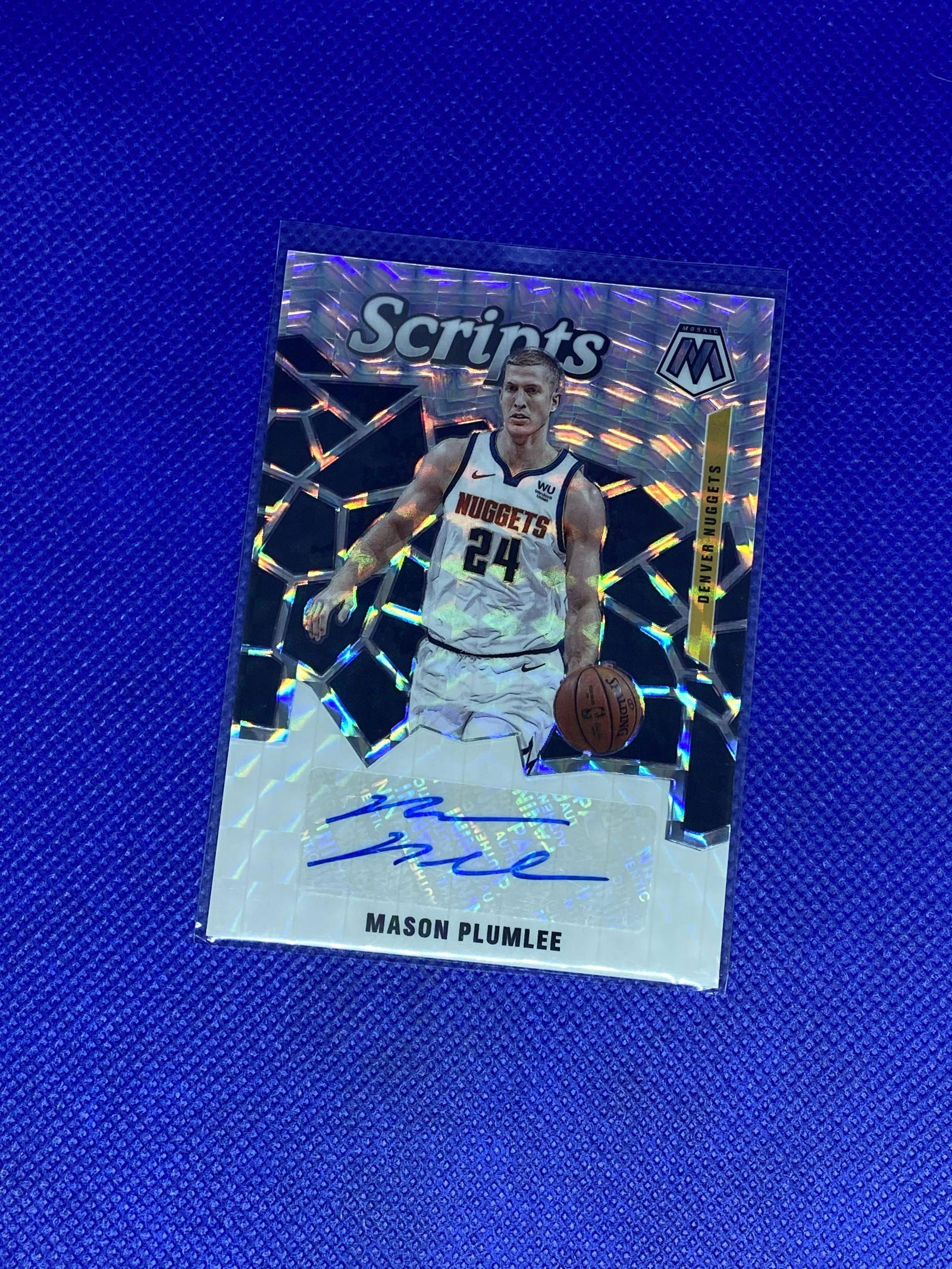 Mason Plumlee Mosaic Auto (1 of 1)