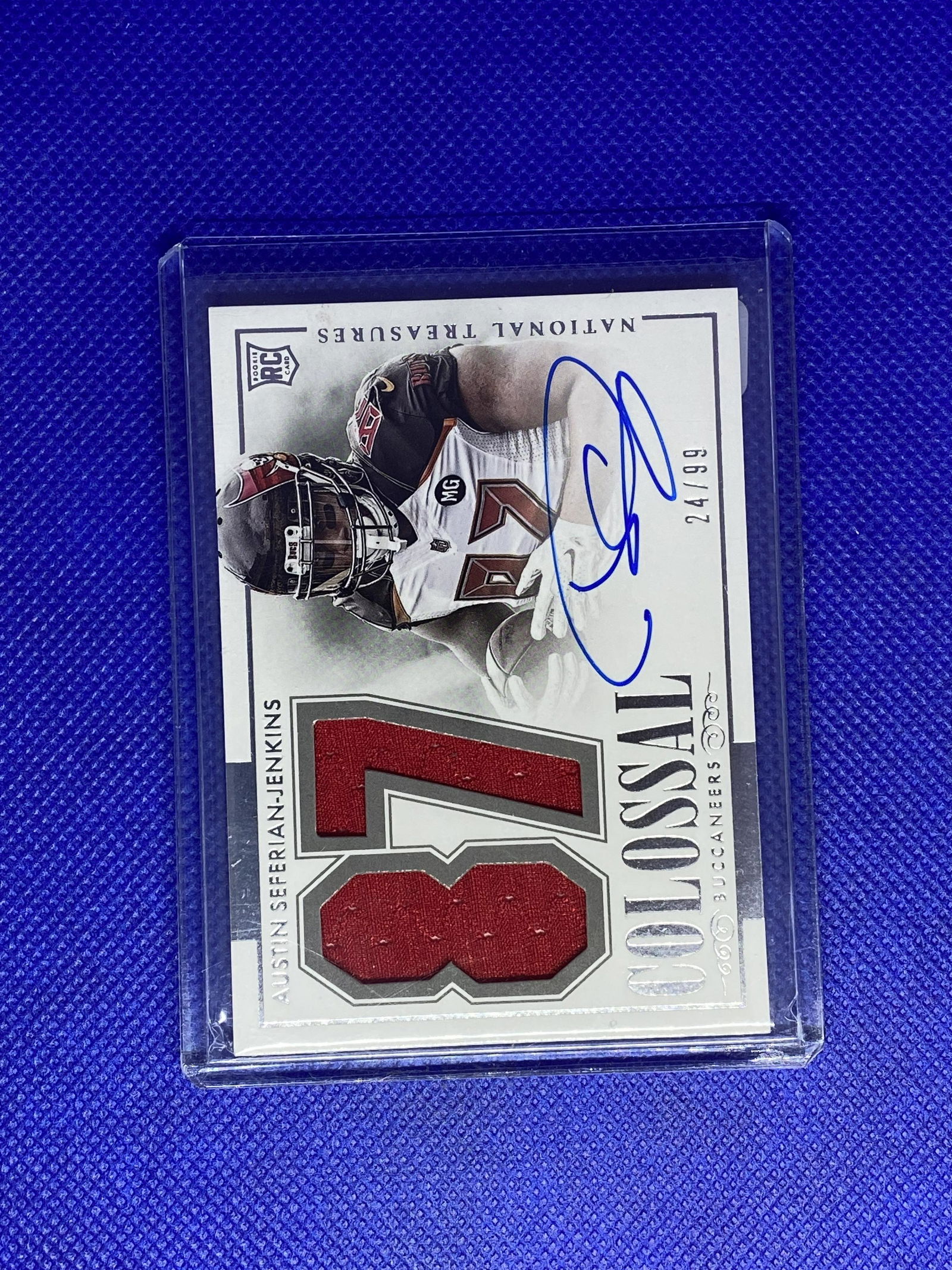 Austin Seferian-Jenkins Panini National Treasures Auto (1 of 1)