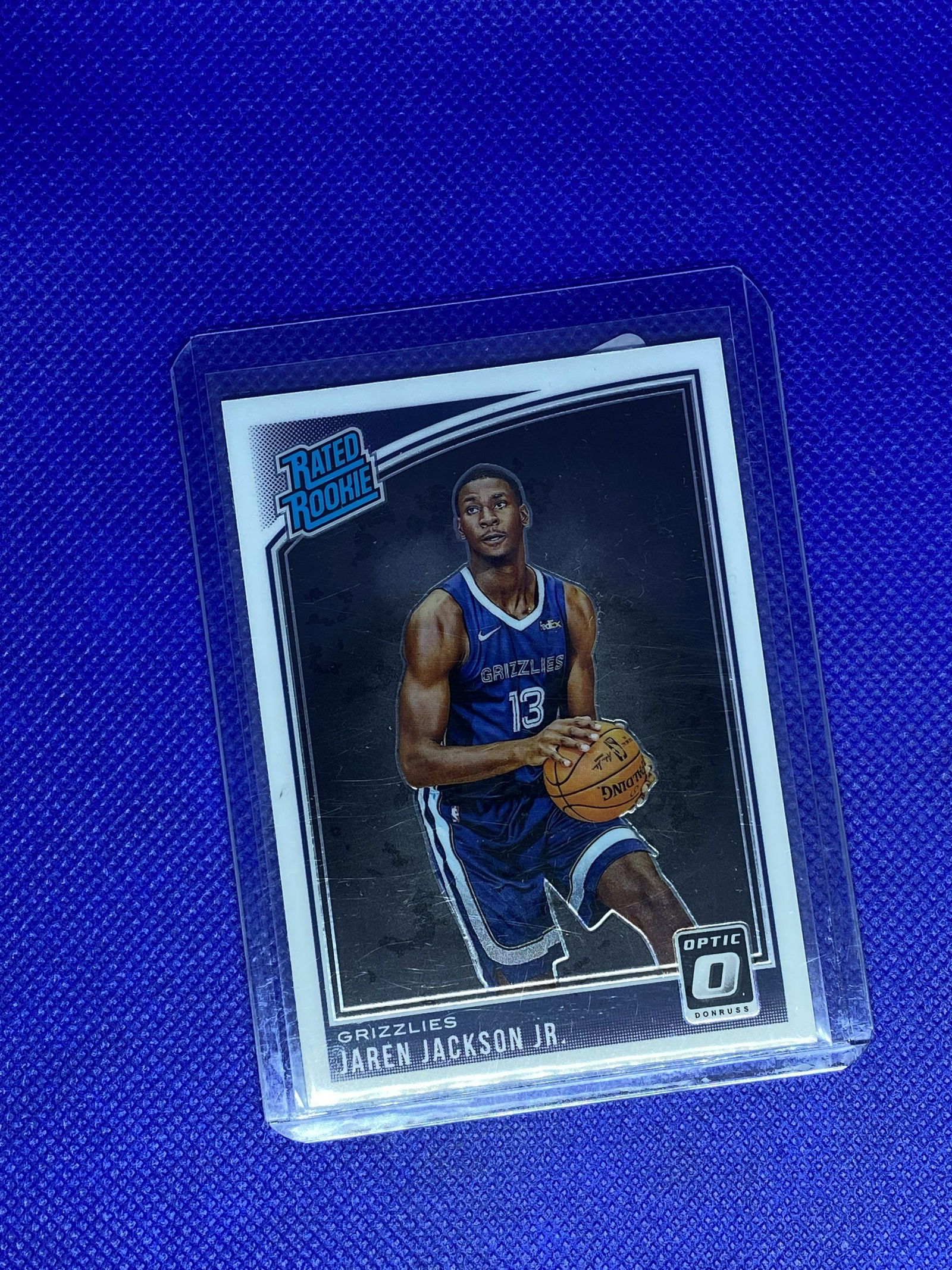 Jaren Jackson Jr. Donruss Optic Rated Rookie (1 of 1)