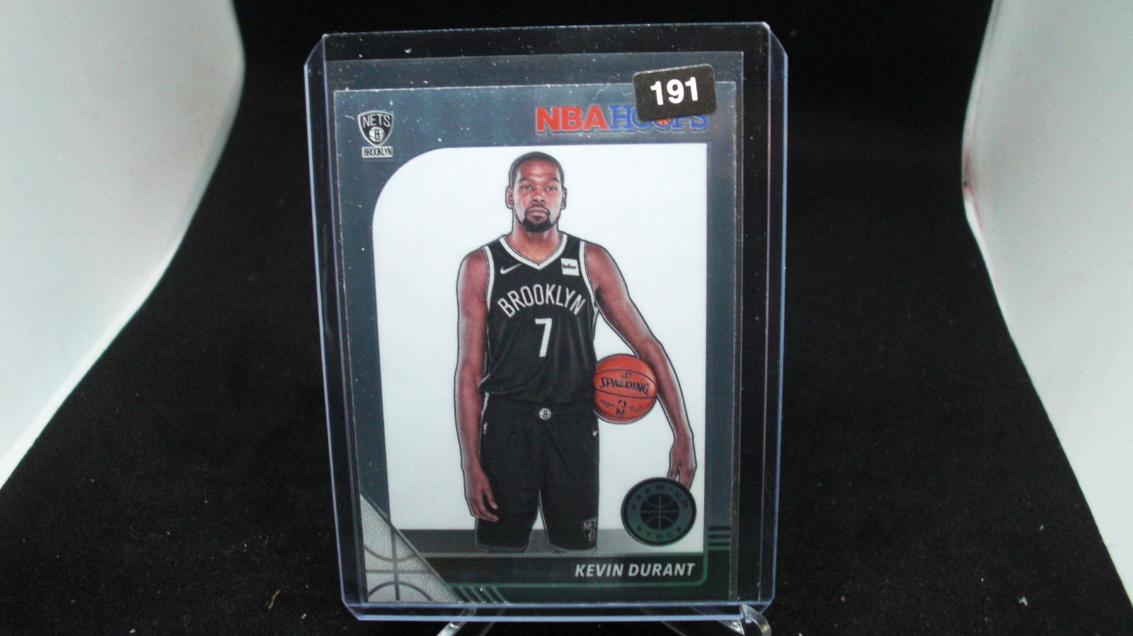 kevin durant: in top loader