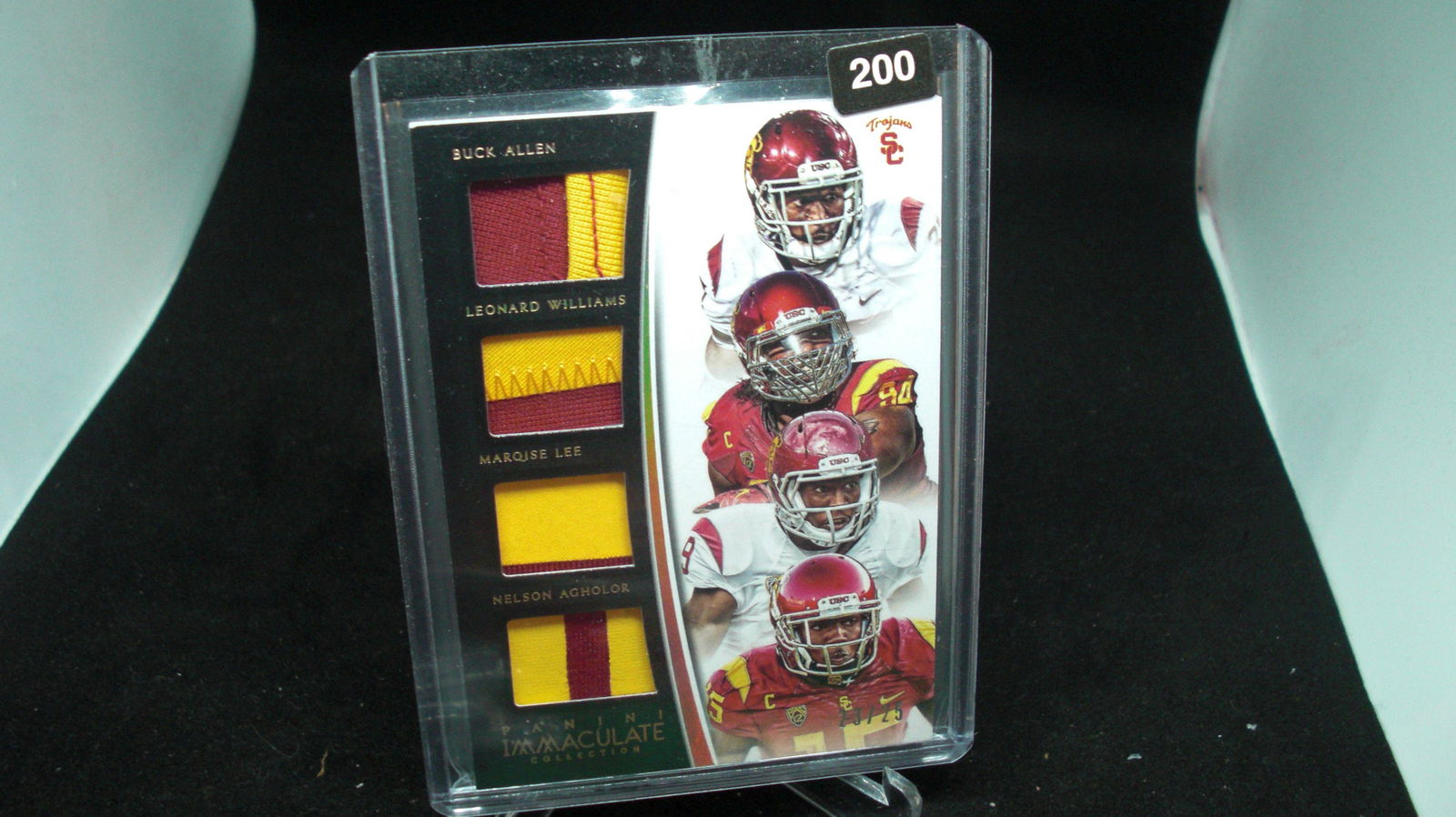 allen,williams,lee,agholor immaculate jersey #23/25 (1 of 1)