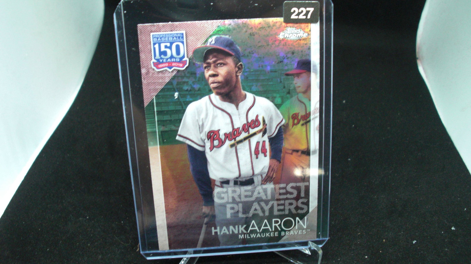 hank aaron greatest players: in top loader