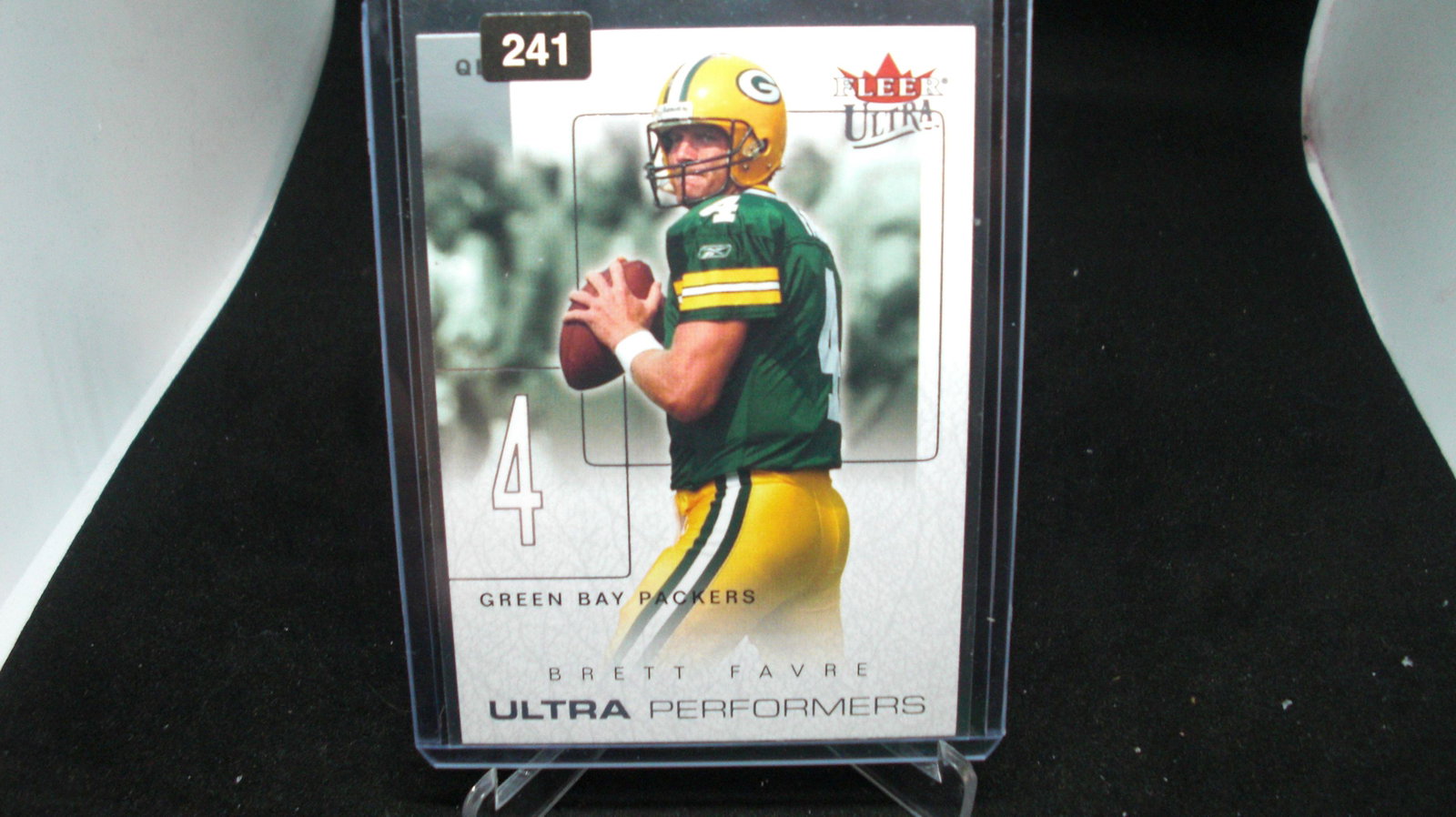 brett favre packers: in top loader