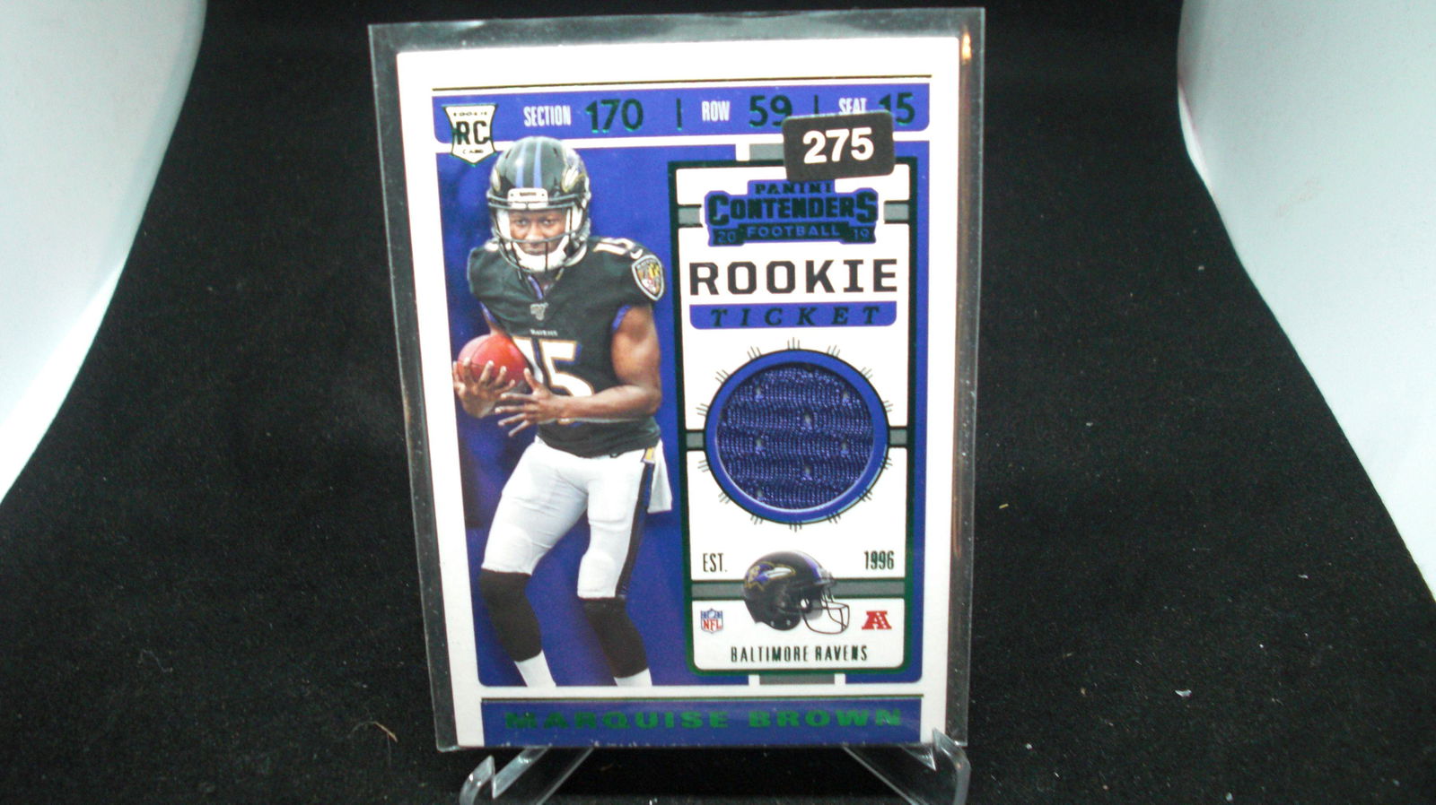 marquise brown jersey rookie (1 of 1)