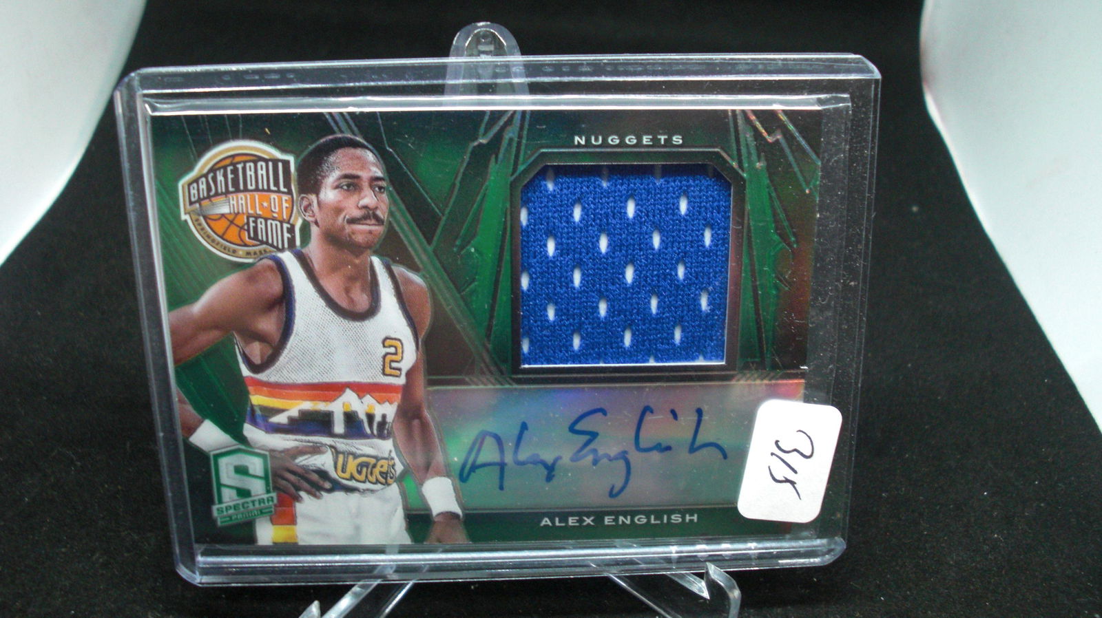 alex english auto jersey spectra #24/99 (1 of 1)
