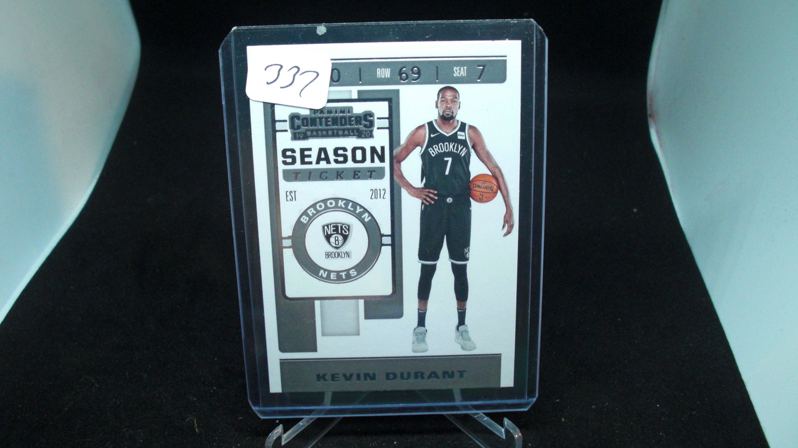kevin durant: in top loader