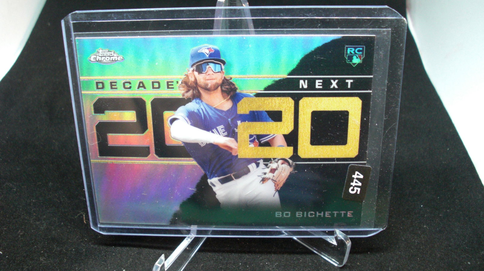 bo bichette rookie: in top loader