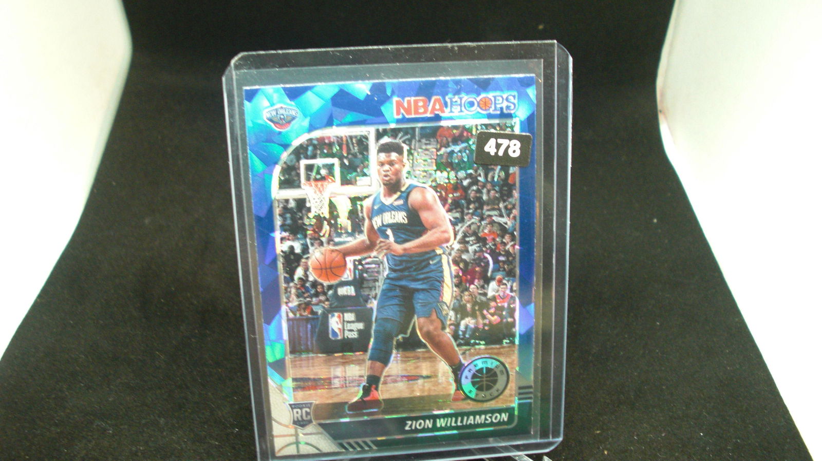 zion williamson blue rookie (1 of 1)
