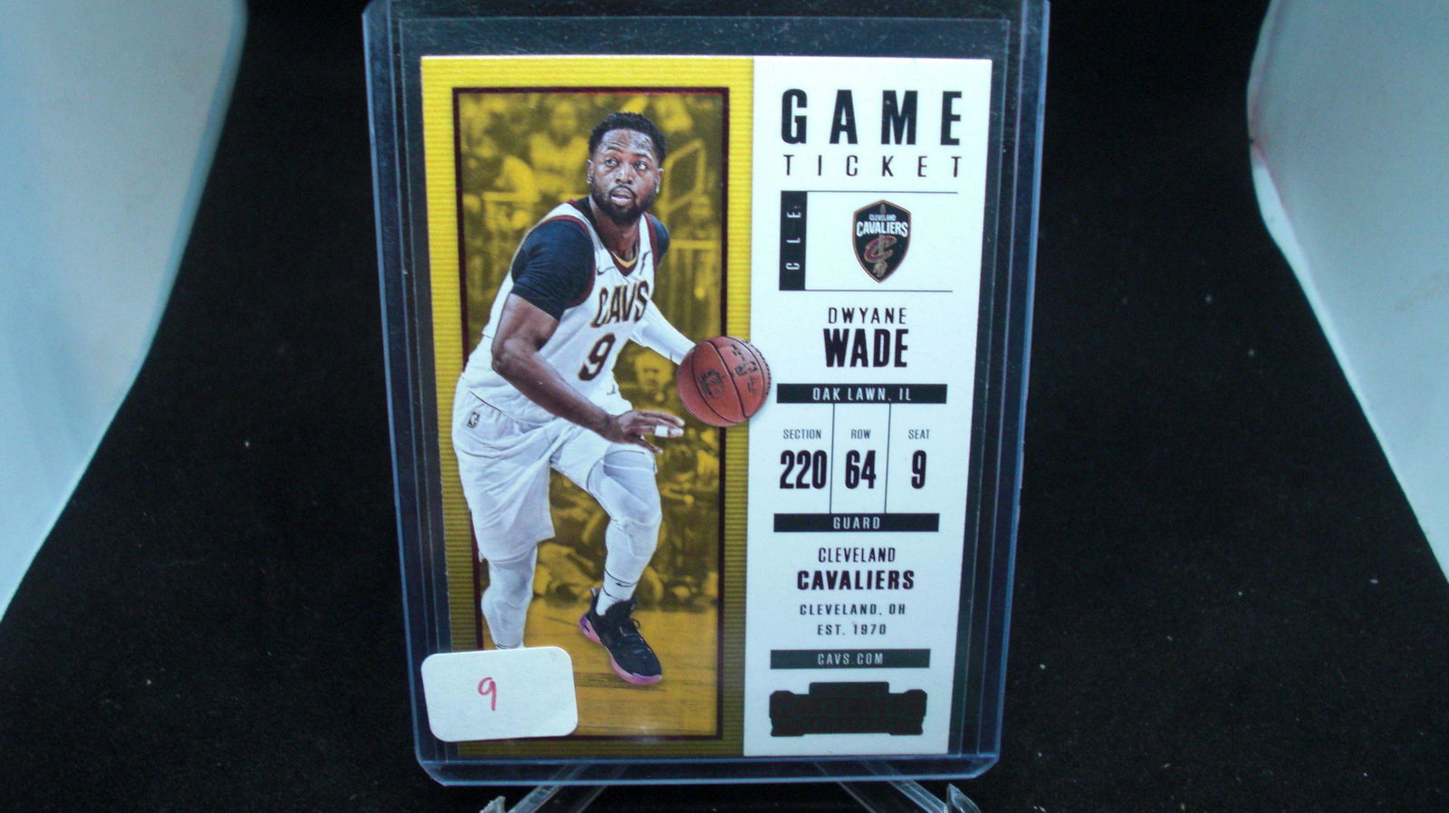 DWAYNE WADE MIAMI HEAT RED FOIL RETAIL VARIATION (1 of 1)