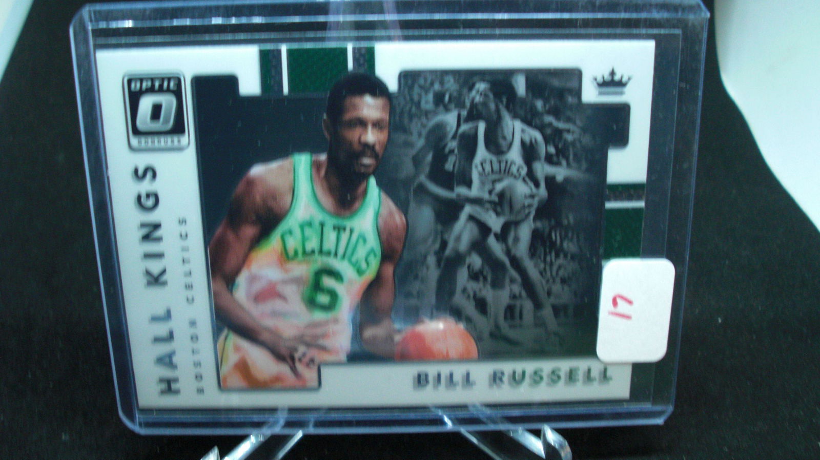 BILL RUSSELL BOSTON CELTICS COURT HALL KINGS INSERT (1 of 1)