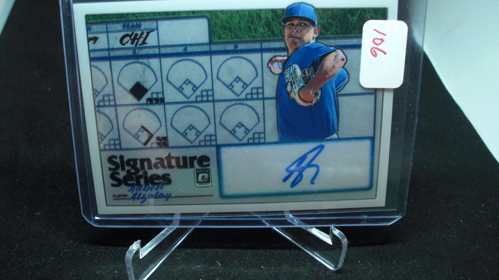 DONRUSS OPTIC ADBERT ALZOLAY CHI CUBS SIG SERIES AUTO: DONRUSS OPTIC ADBERT ALZOLAY CHI CUBS SIG SERIES AUTO