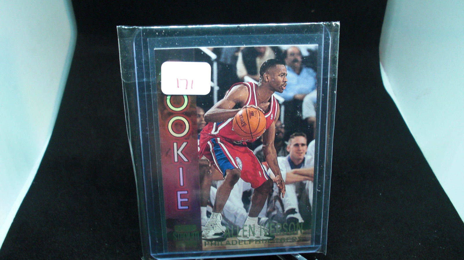 ALLEN IVERSON THE ANSWER PHILLY 76ers ROOKIE CARD (1 of 1)