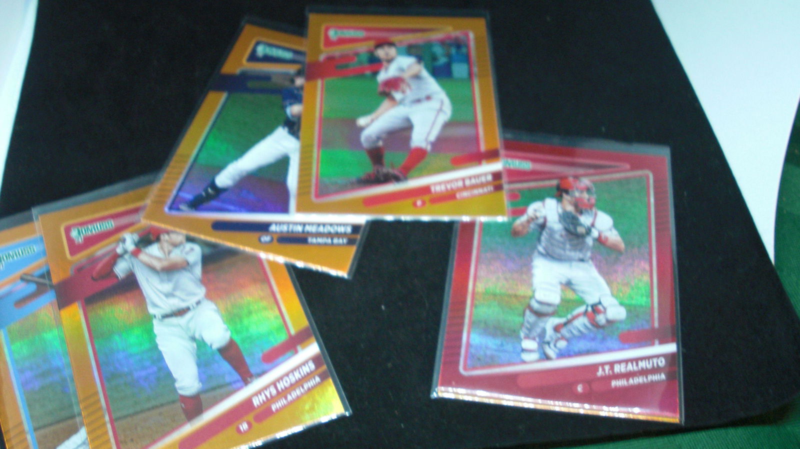 2022 PANINI DONRUSS BASEBALL RED AND ORANGE FOIL (1 of 1)
