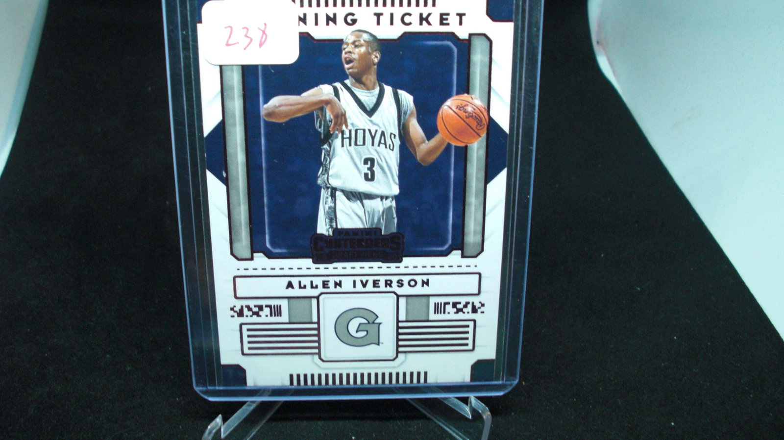 2020 CONTENDERS ALLEN IVERSON RED FOIL WINNING TIX: 2020 CONTENDERS ALLEN IVERSON RED FOIL WINNING TIX