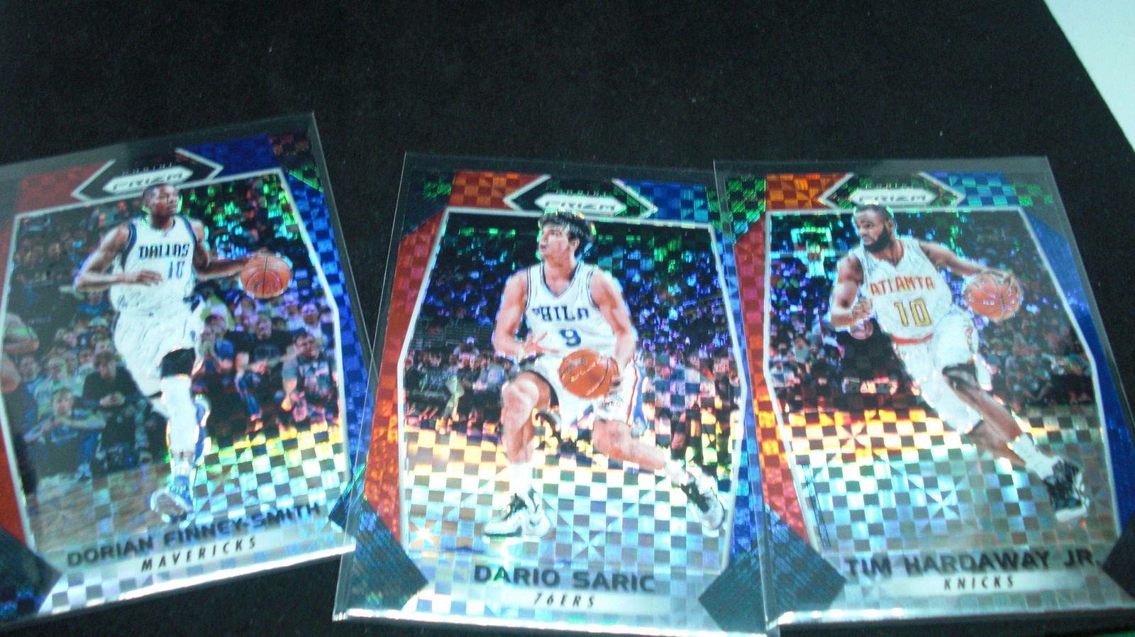 2017-18 PANINI PRIZM BASKETBALL RWB CHECKERBOARD PRIZMS (1 of 1)