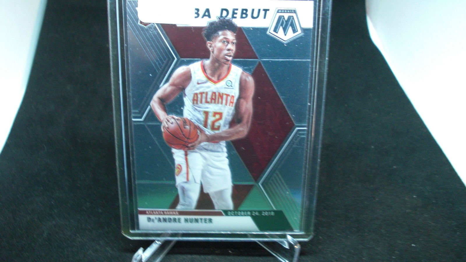 DE'ANDRE HUNTER NBA DEBUT ROOKIE CARD (1 of 1)