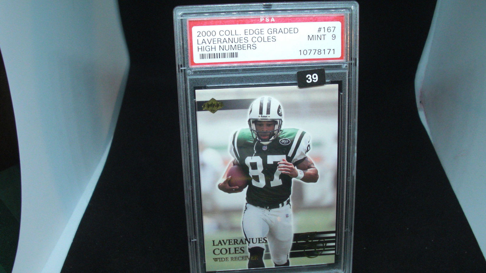 psa graded 2000 laveranues coles mint 9 (1 of 1)