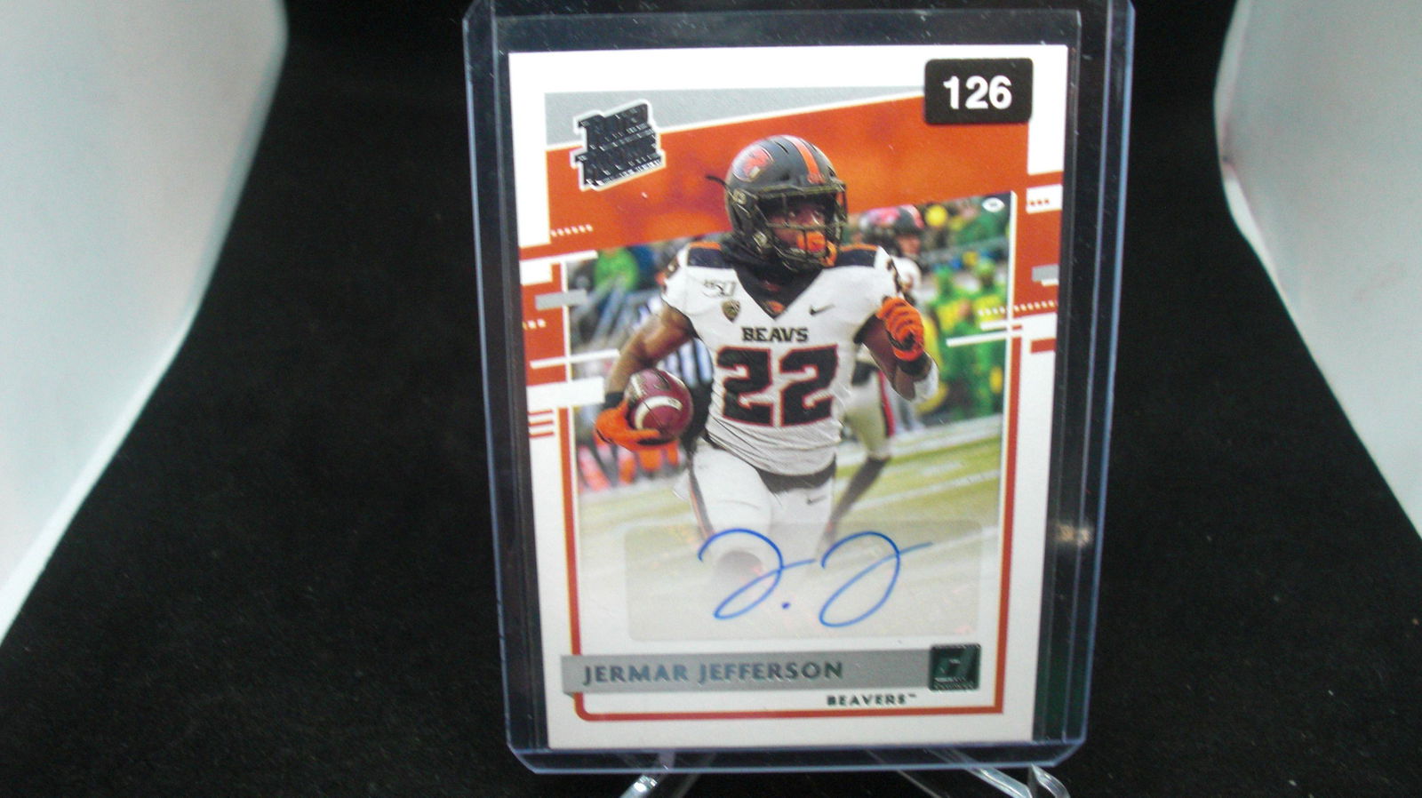 jermar jefferson rated rookie auto (1 of 1)