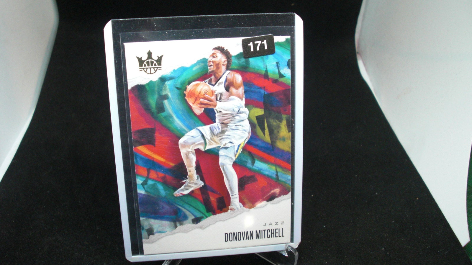donovan mitchell lights,camera,action: in top loader