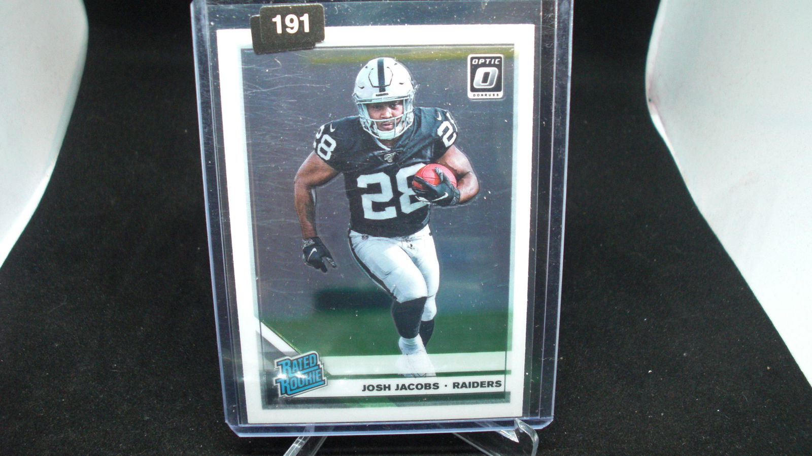 josh jacobs rated rookie optic (1 of 1)