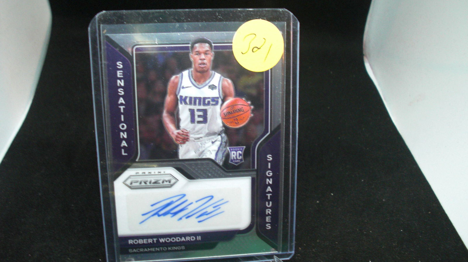 robert woodard auto prizm rookie (1 of 1)