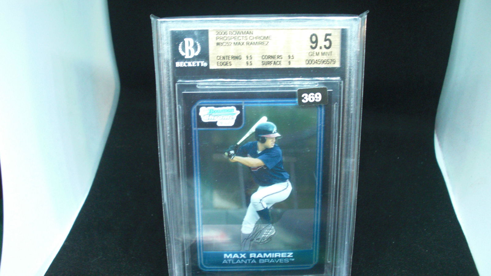 beckett graded 2006 max ramirez mint 9.5 (1 of 1)