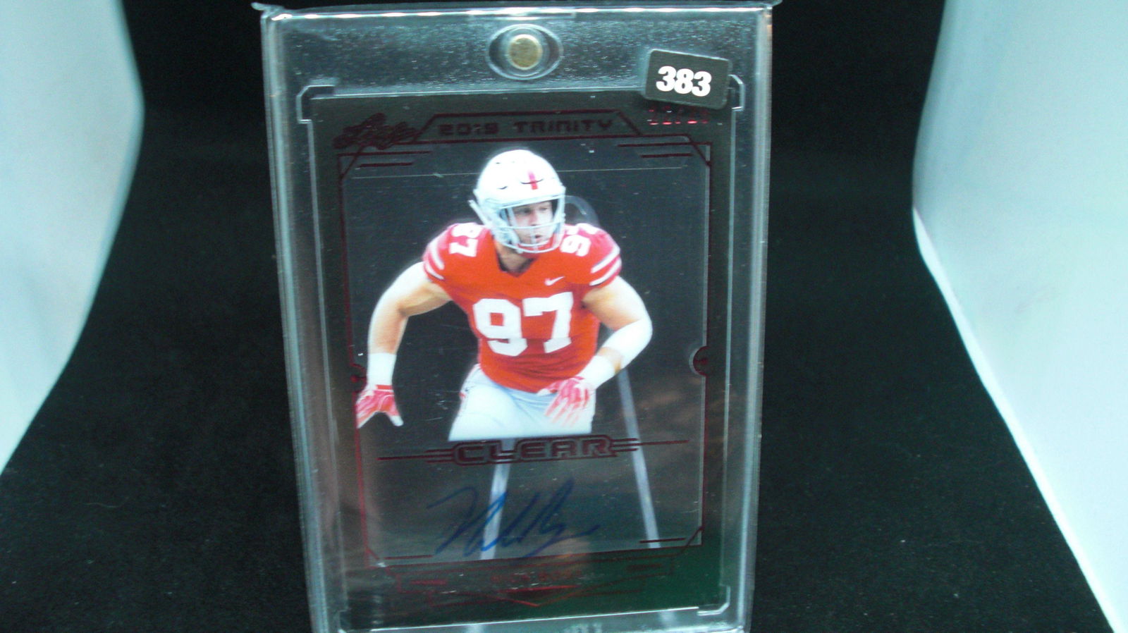 nick bosa auto clear (1 of 1)