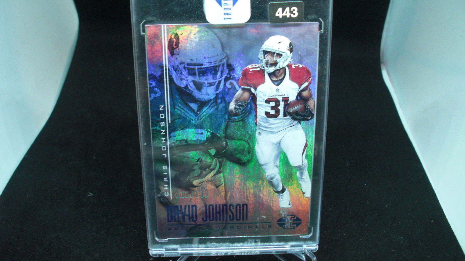 david johnson #013/100: in hard plastic case
