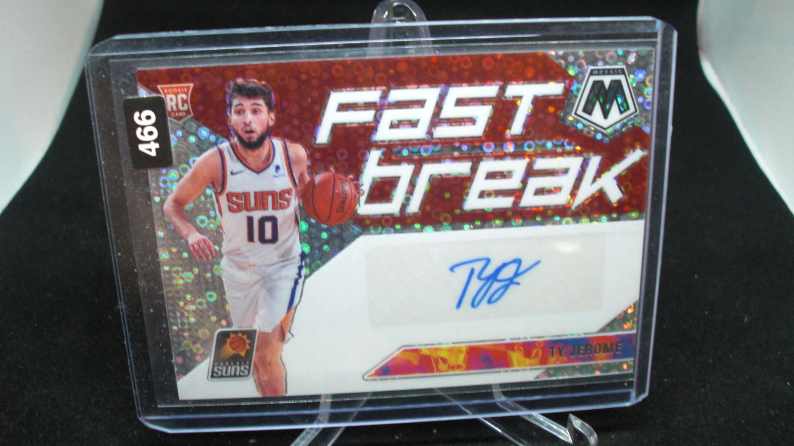 ty jerome fast break auto rookie mosaic orange (1 of 1)