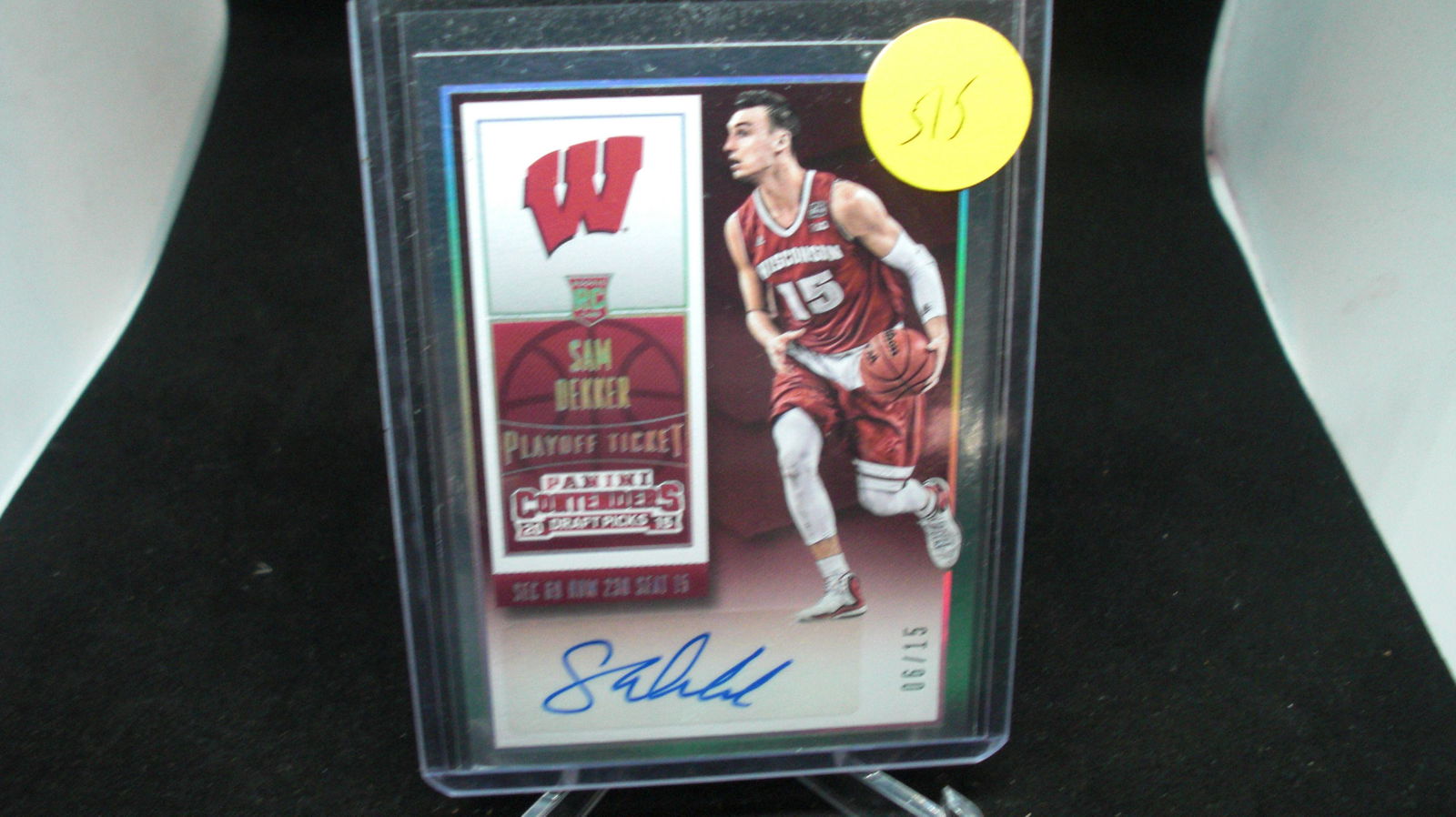 sam bekker rookie auto #06/15 (1 of 1)