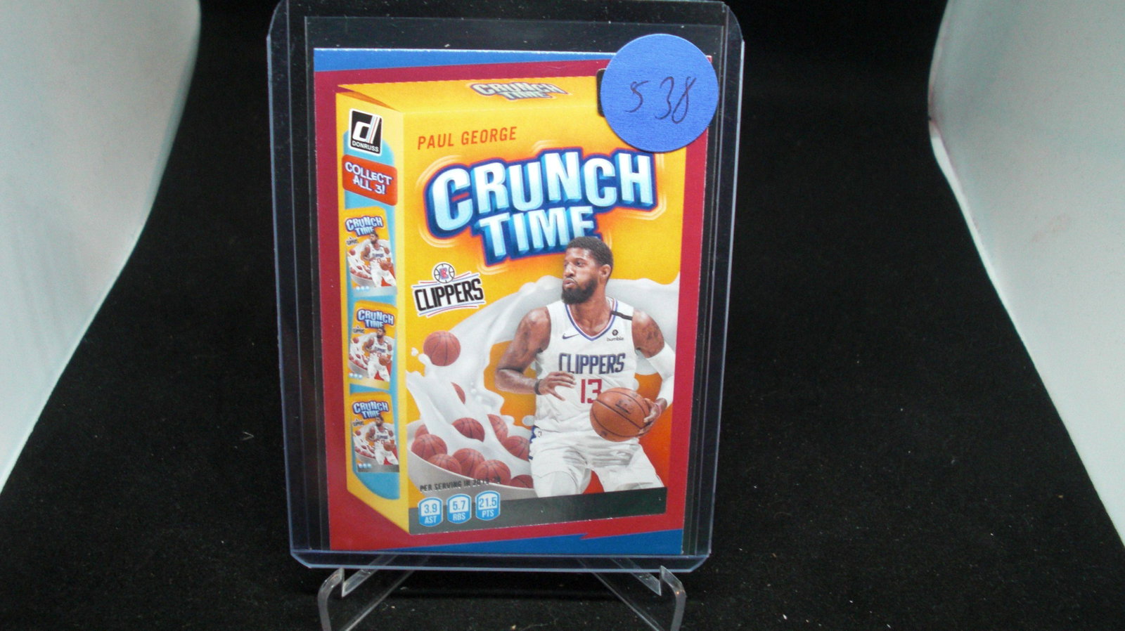 paul george crunch time: in top loader