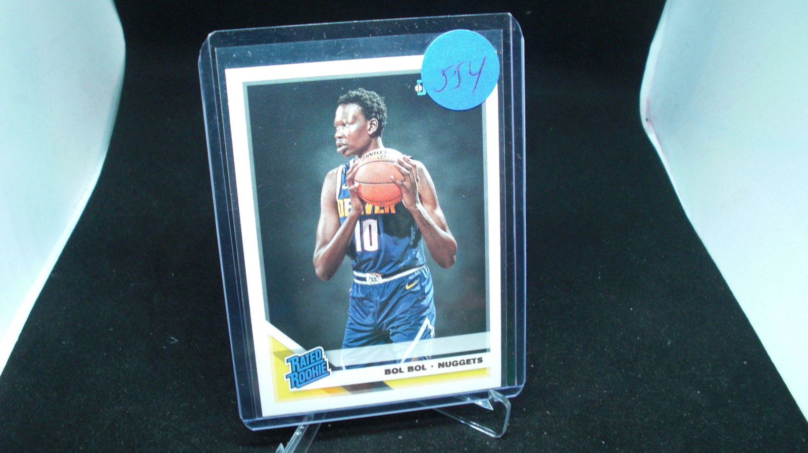 bol bol rated rookie: in top loader