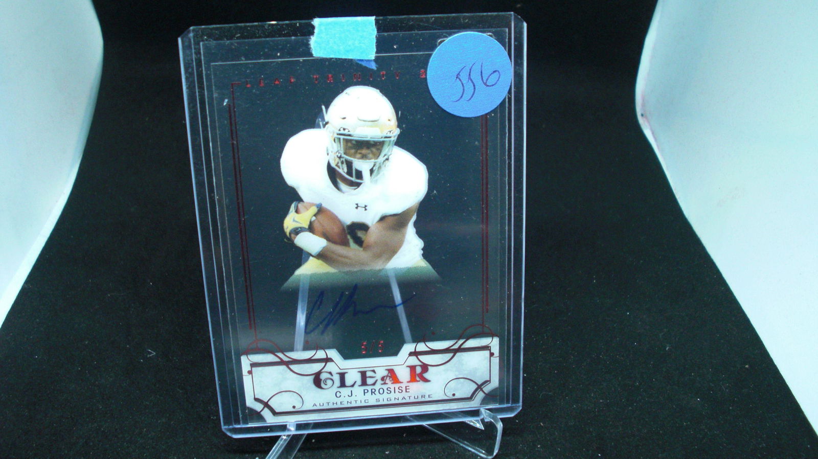 c.j. prosise auto clear #5/5 (1 of 1)
