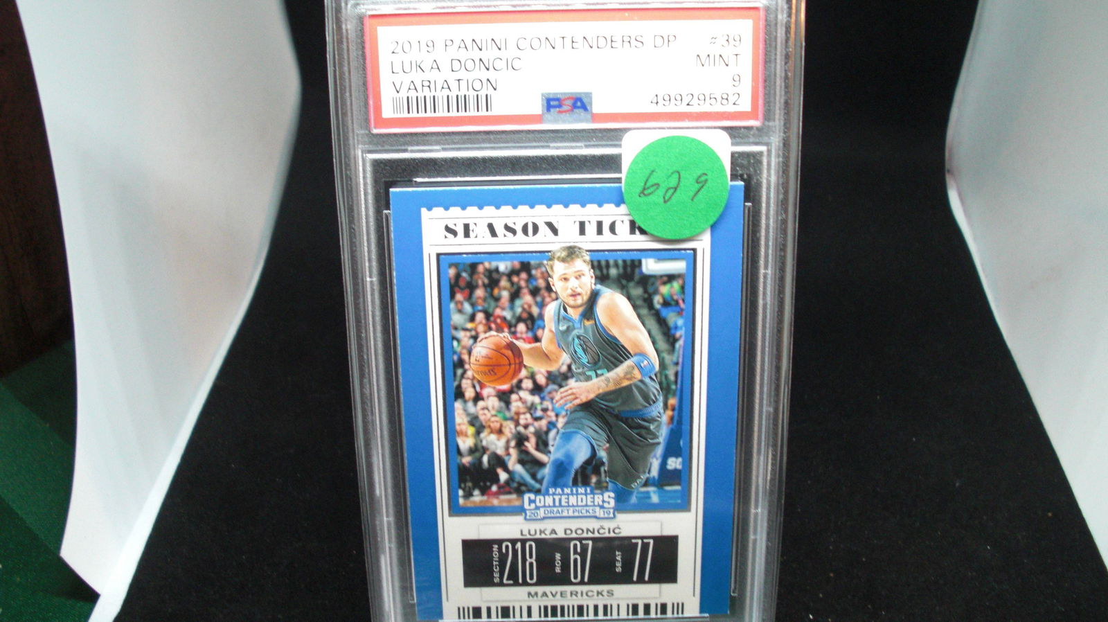 psa graded 2019 luka foncic variation mint 9 (1 of 1)