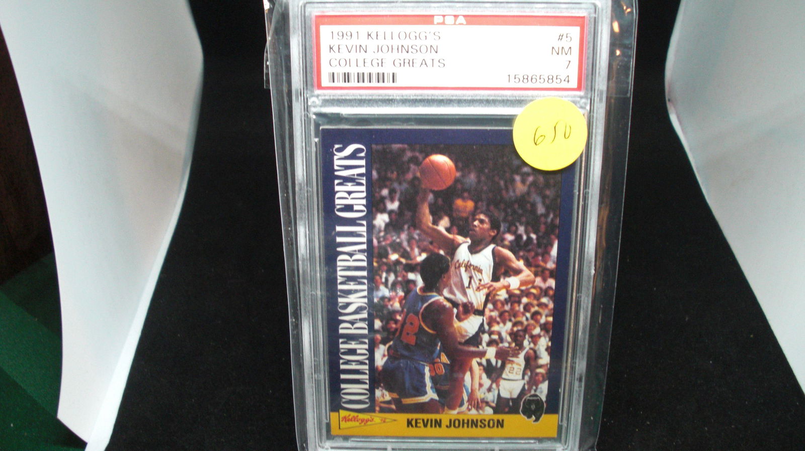 psa graded 1991 kevin johnson mint 7 (1 of 1)