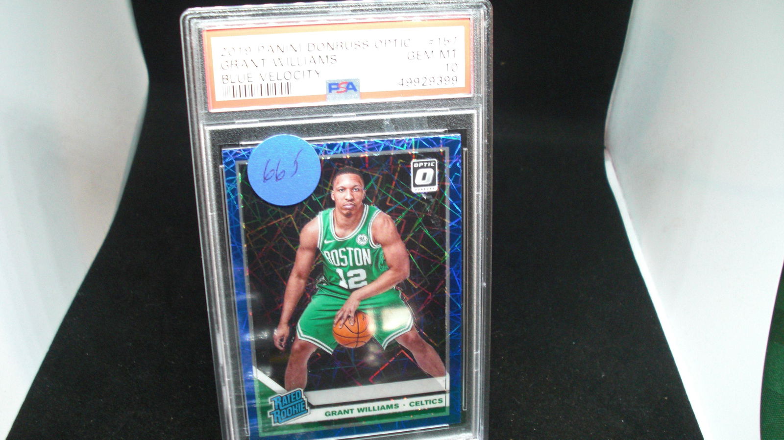 psa graded 2019 grant williams blue velocity mint 10 (1 of 1)