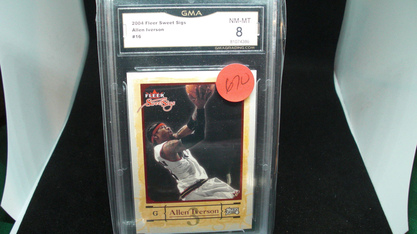 gma graded 2004 allen iverson mint 8 (1 of 1)