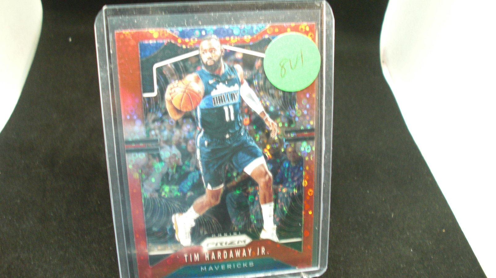 tim hardaway jr red prizm #041/125: in top loader