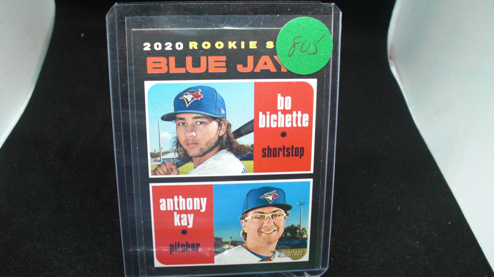 bo bichette and anthony kay rookie: in top loader
