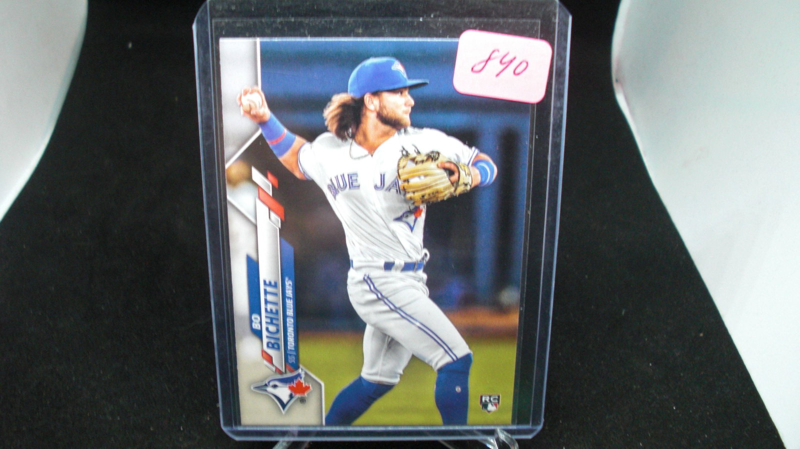 bo bichette rookie: in top loader