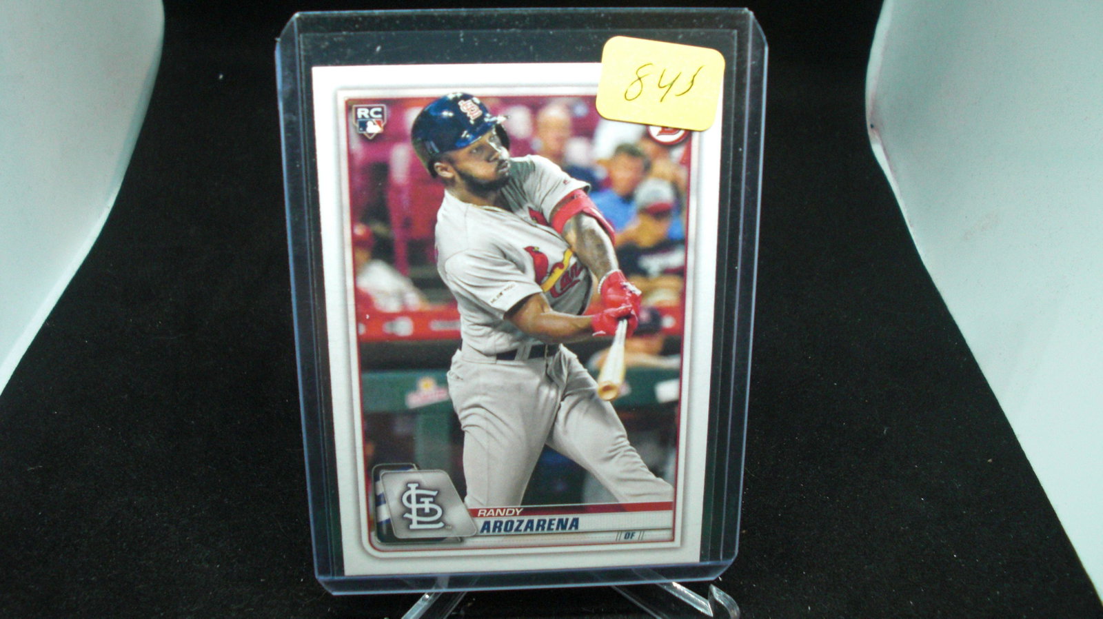 randy arozarena rookie: in top loader