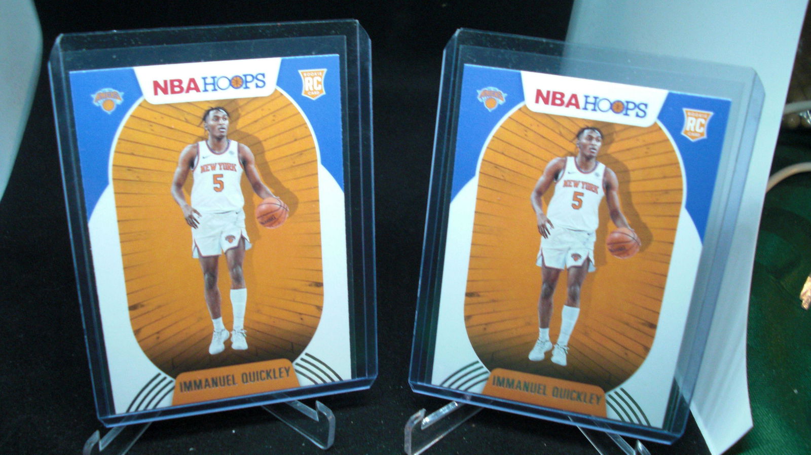 lot of 2 immanuel quickley rookie cards (1 of 1)