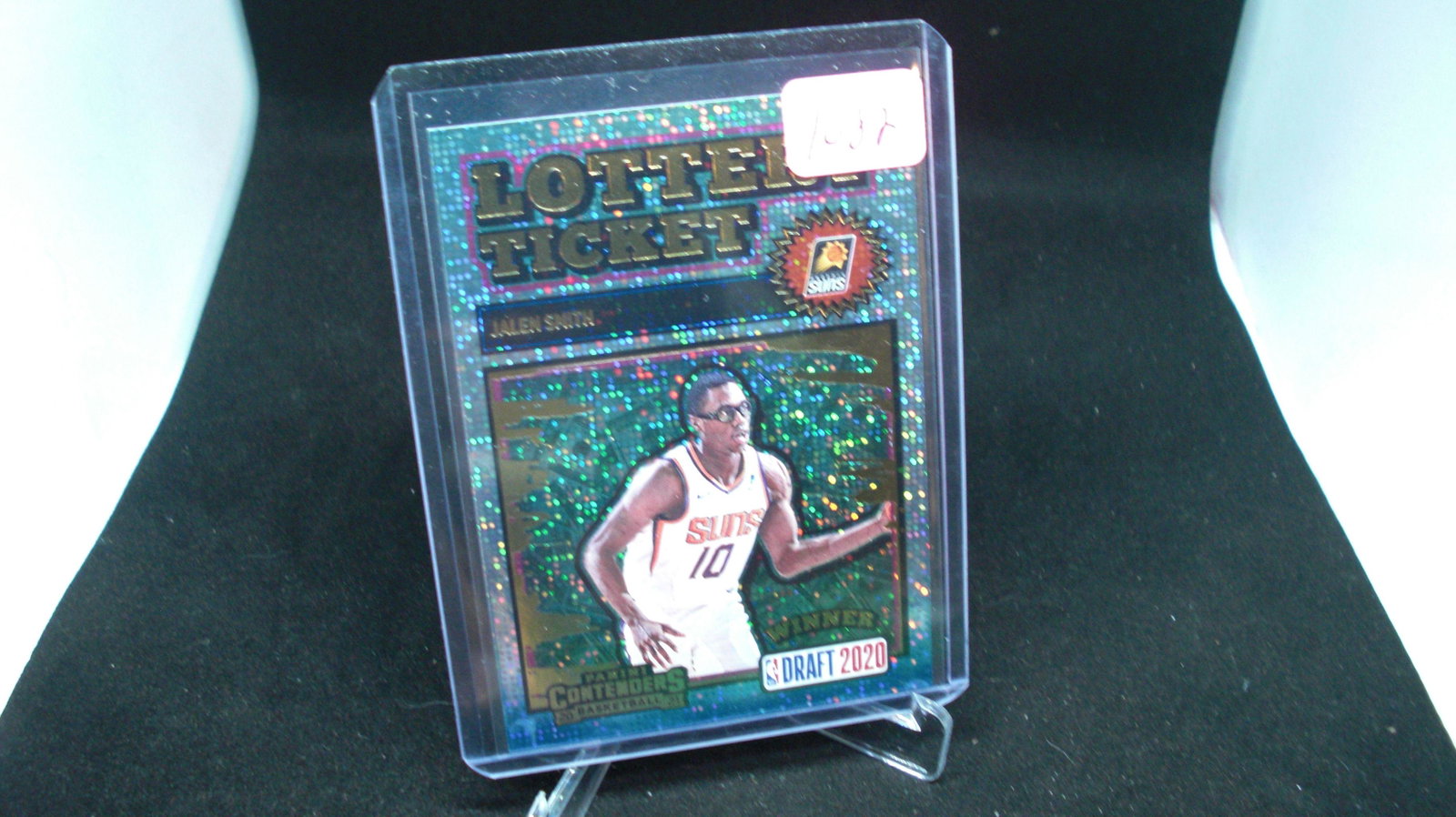 jalem smith lottery ticket: in top loader