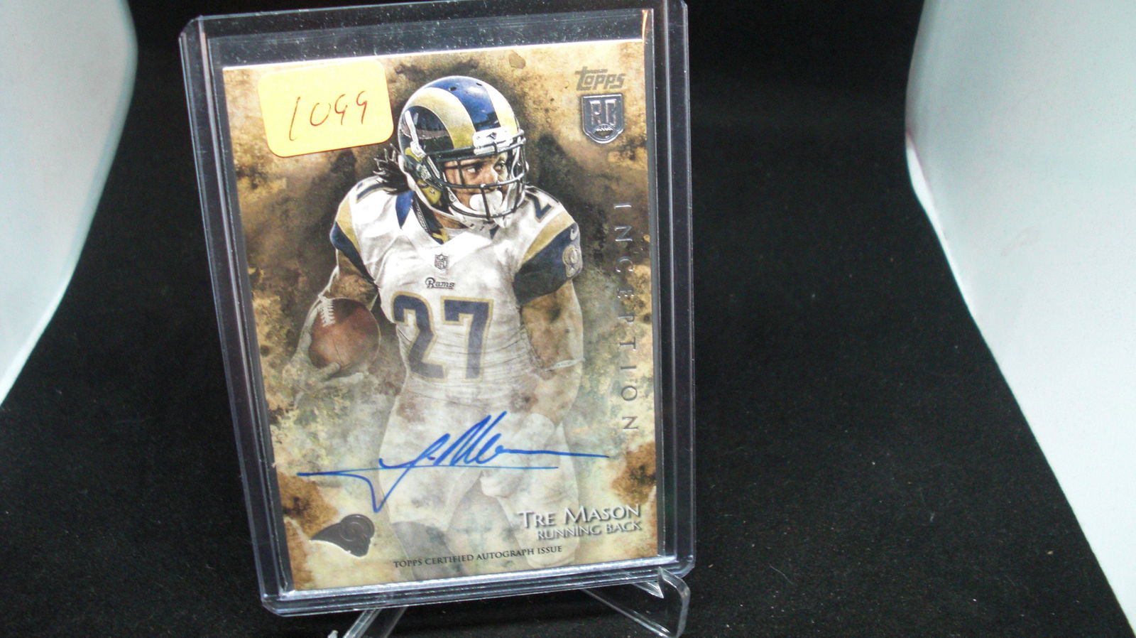 tre mason rookie inceptions  auto (1 of 1)
