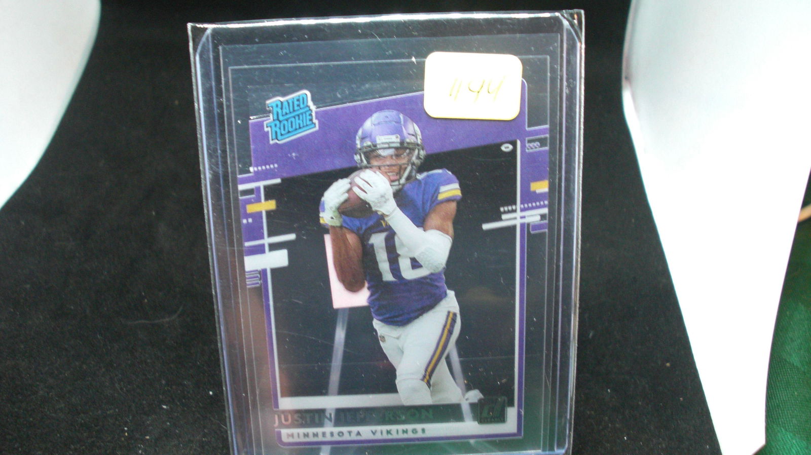 justin jefferson rated rookie clear (1 of 1)