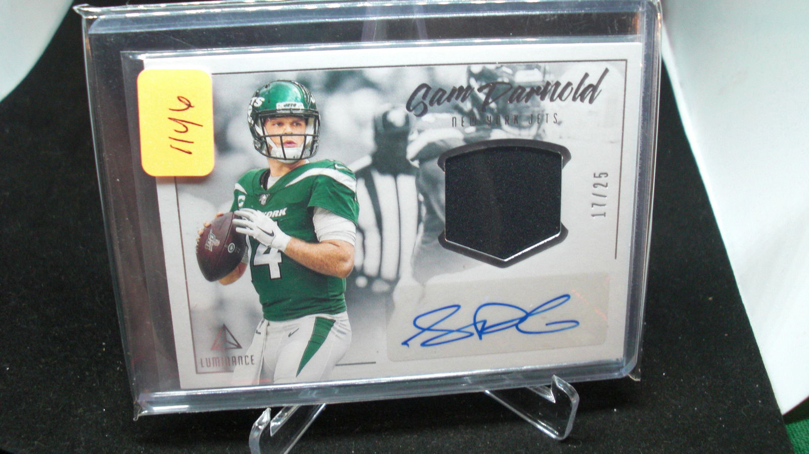 sam darnold auto/jersey #17/25 (1 of 1)