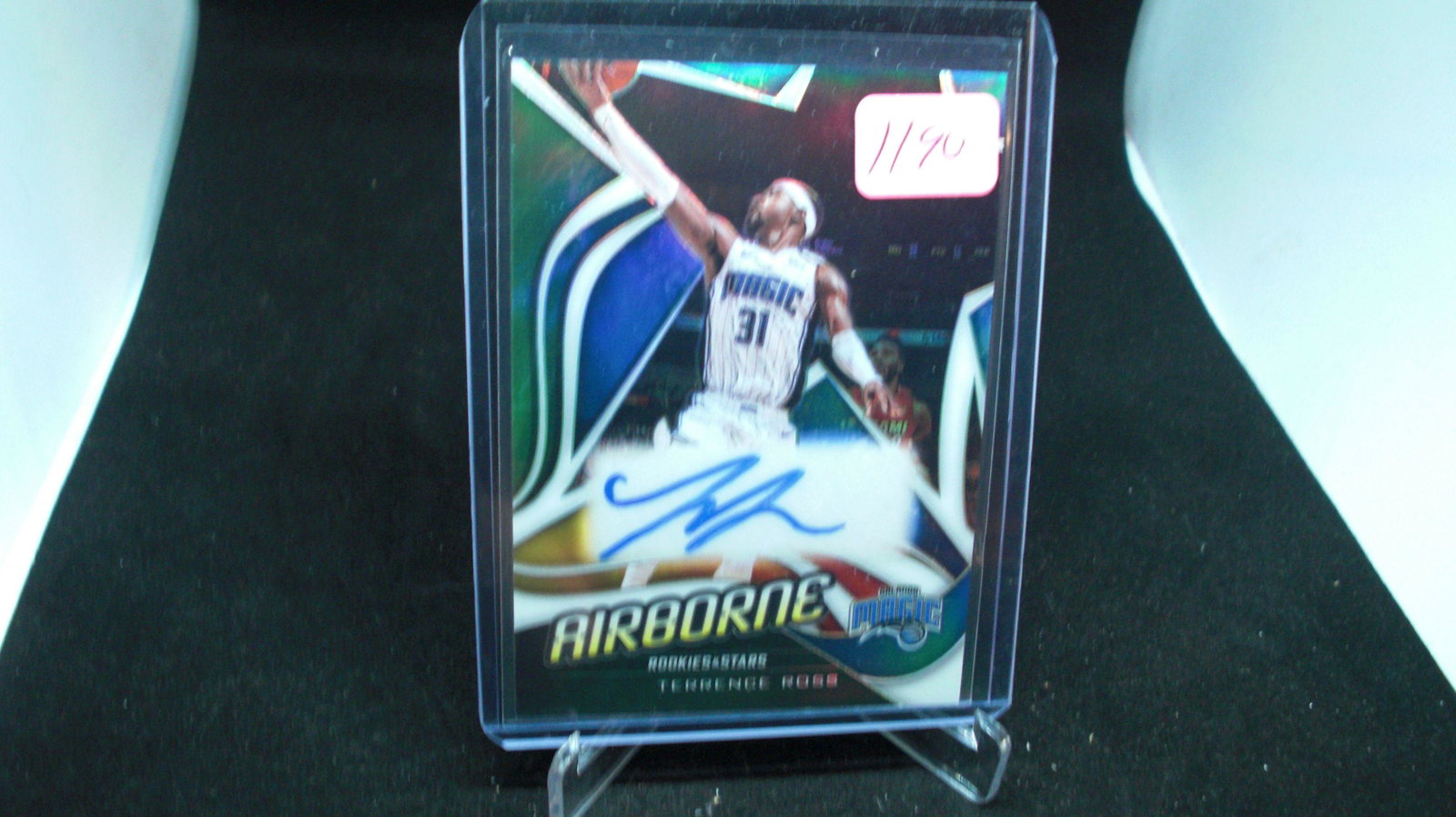 terrence ross auto airborne: in top loader