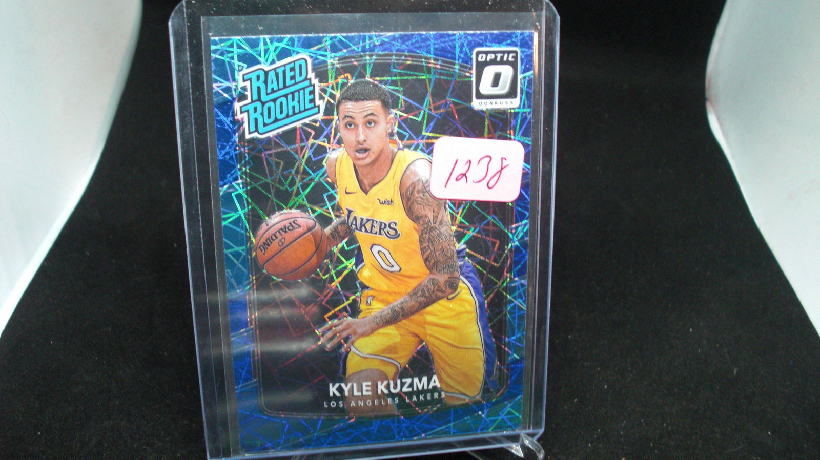 kyle kuzma blue rated rookie optic (1 of 1)