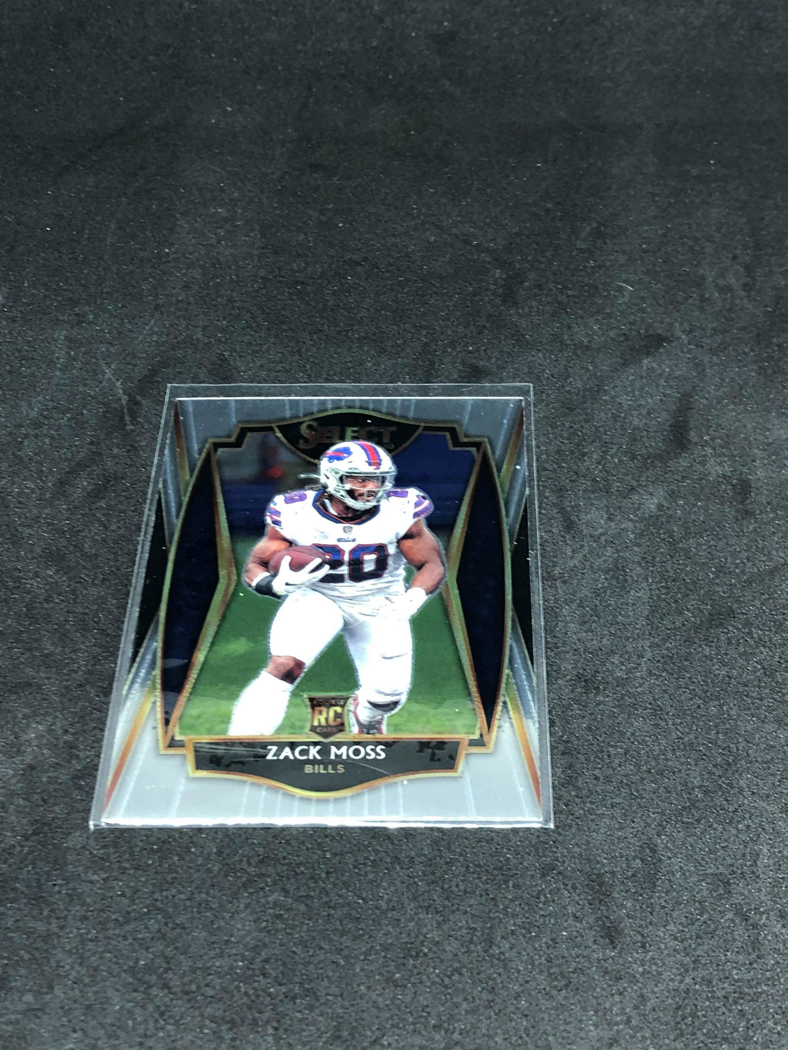 Zack Moss Panini Select Rookie (1 of 1)