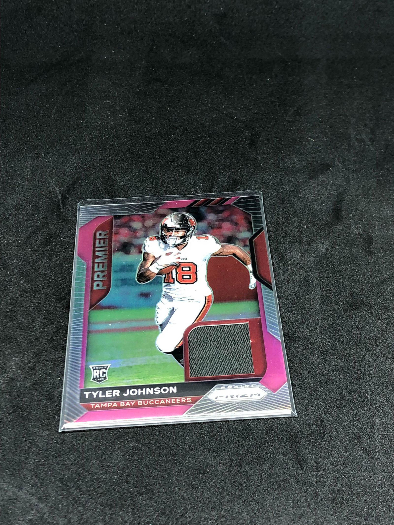 Tyler Johnson Panini Prizm Rookie Relic (1 of 1)